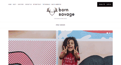 Desktop Screenshot of bornsavage.com